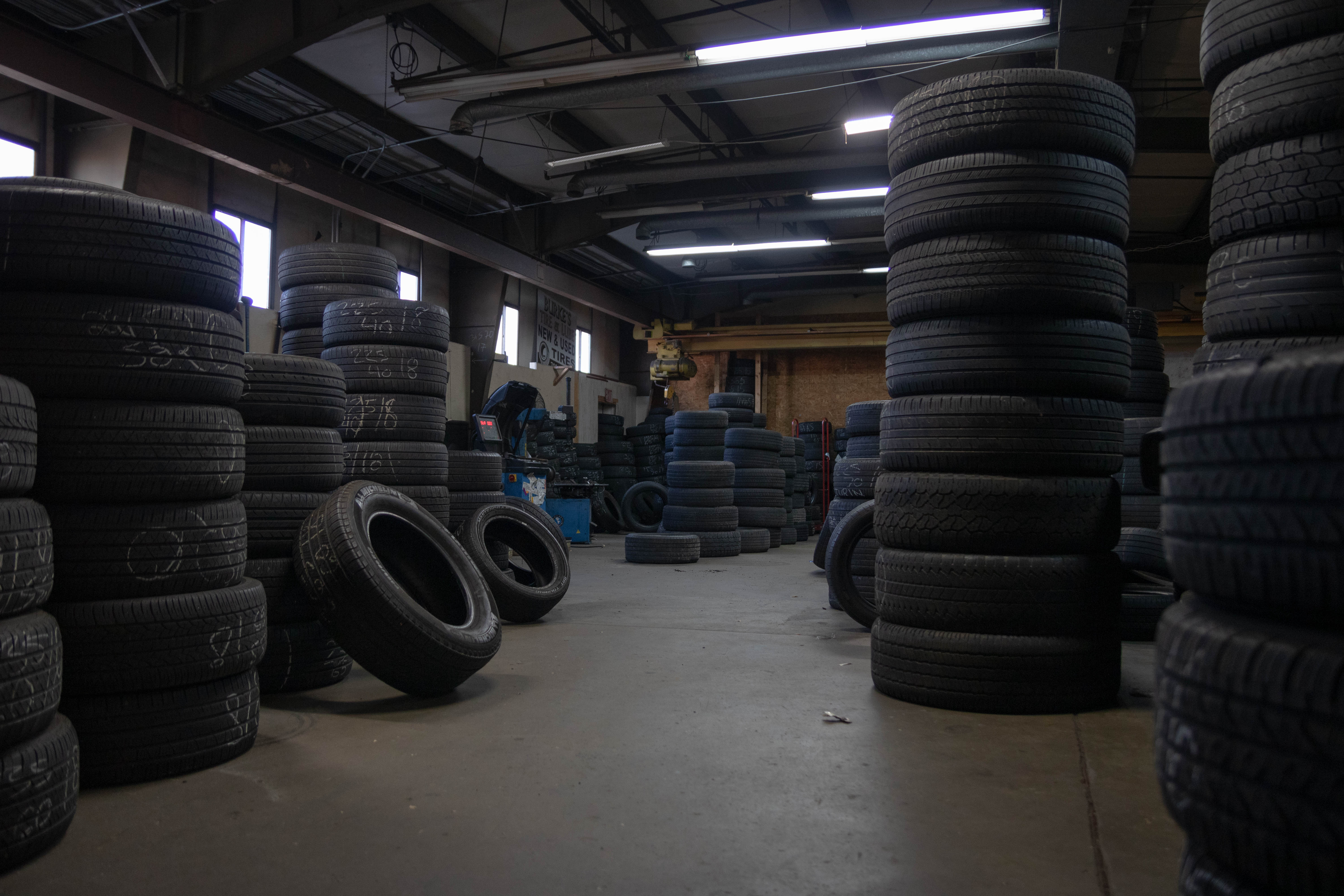 New and used tires a big collection